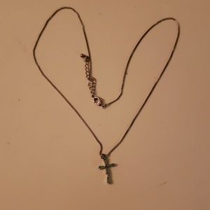 Jade Cross and Chain